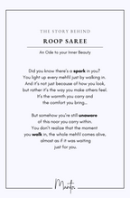 Design Philosophy of Roop Saree
