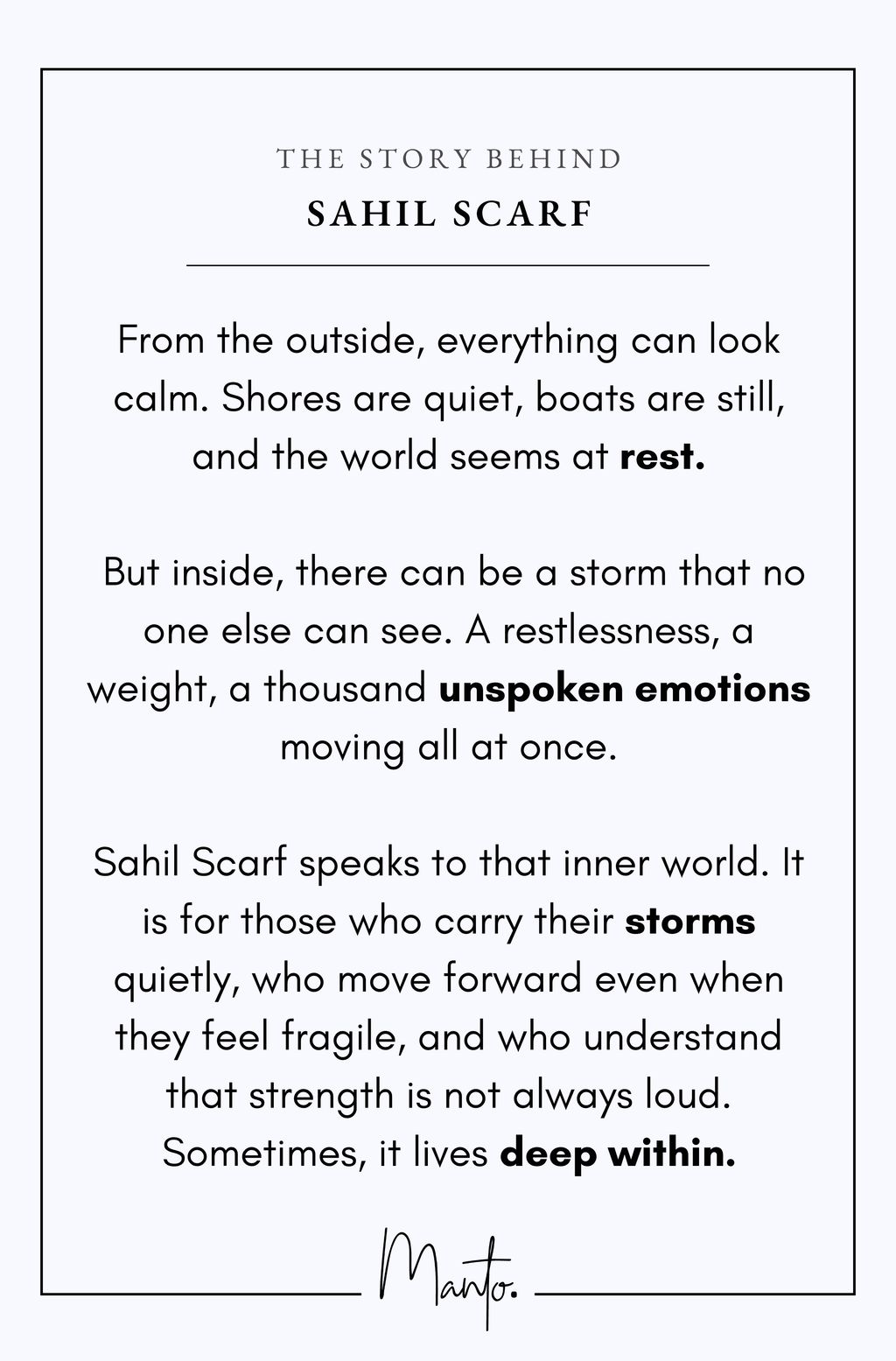 Sahil (সমুদ্রতট) Scarf
