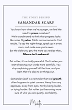 Design Philosophy of Samandar Scarf