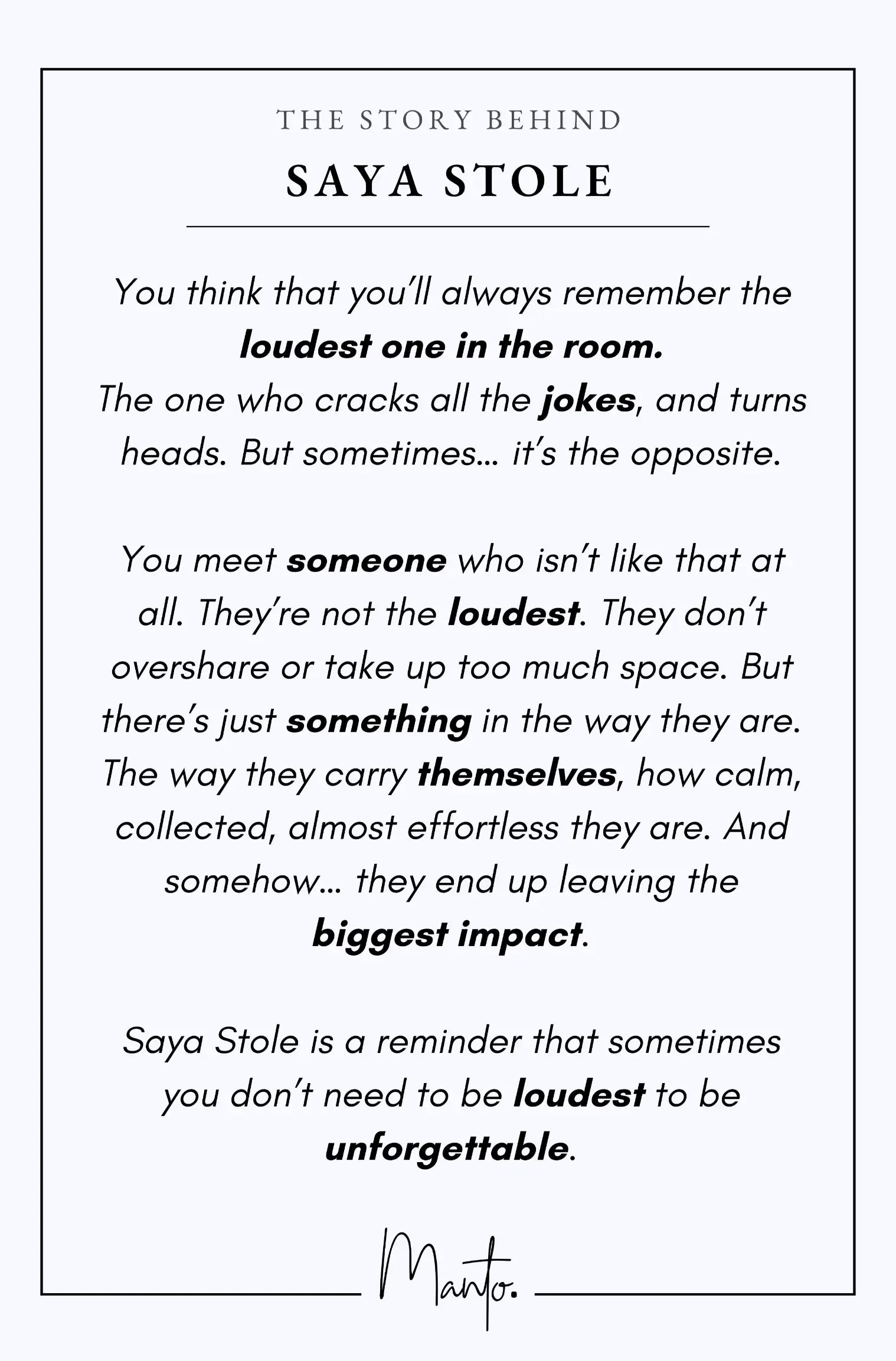 Saya (ছায়া) Stole - Black