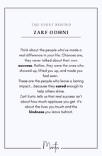 Design Philosophy of Zarf Odhni