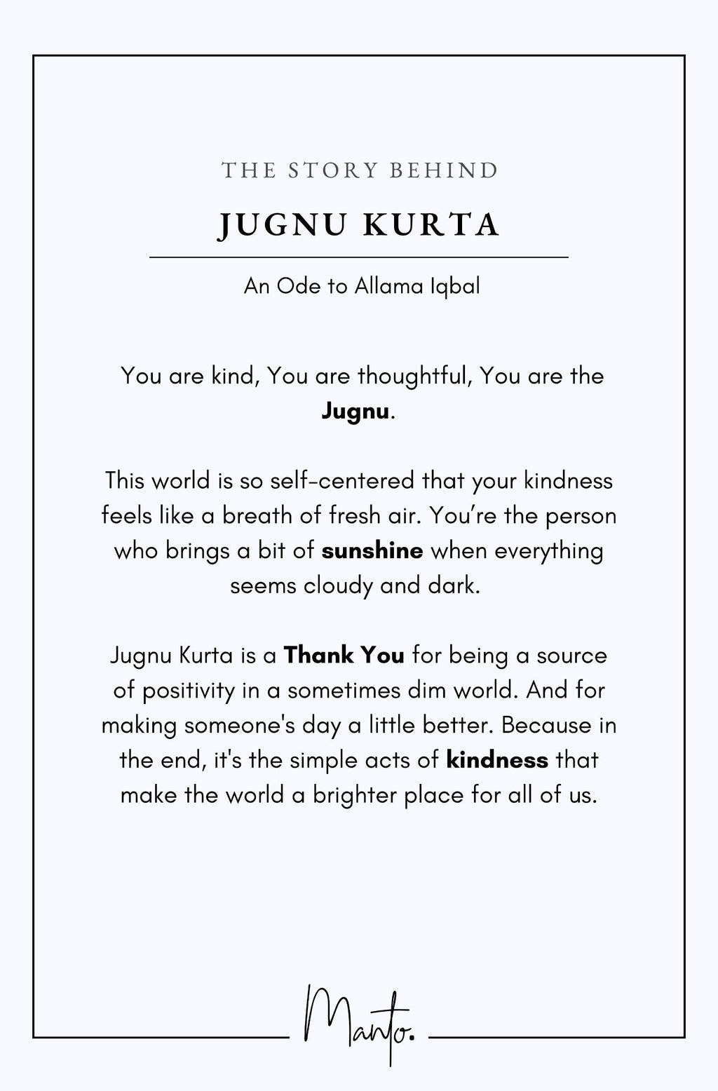 Jugnu (জোনাকি) Kurta - Imperial Blue