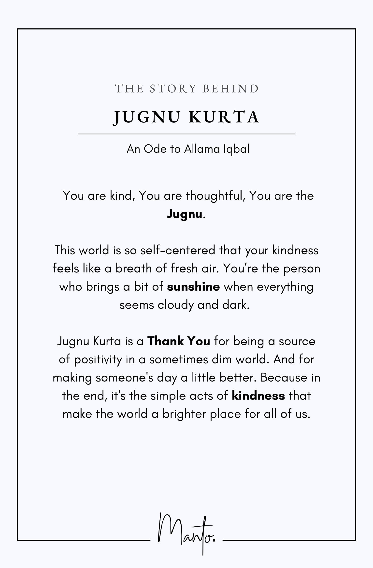 Jugnu (জোনাকি) Kurta - Imperial Blue