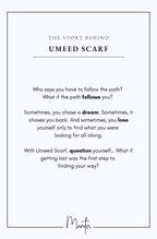 Design Philosophy of Umeed Scarf